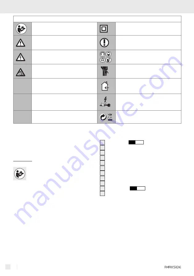 Parkside XQ 600 - MANUAL 2 Operation And Safety Notes Download Page 54