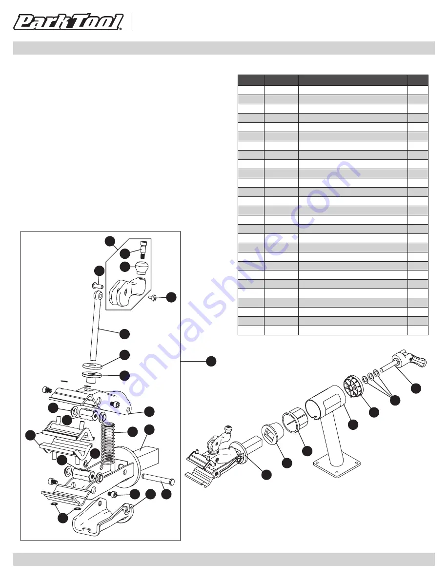 parktool PCS-12.2 Instructions Download Page 2