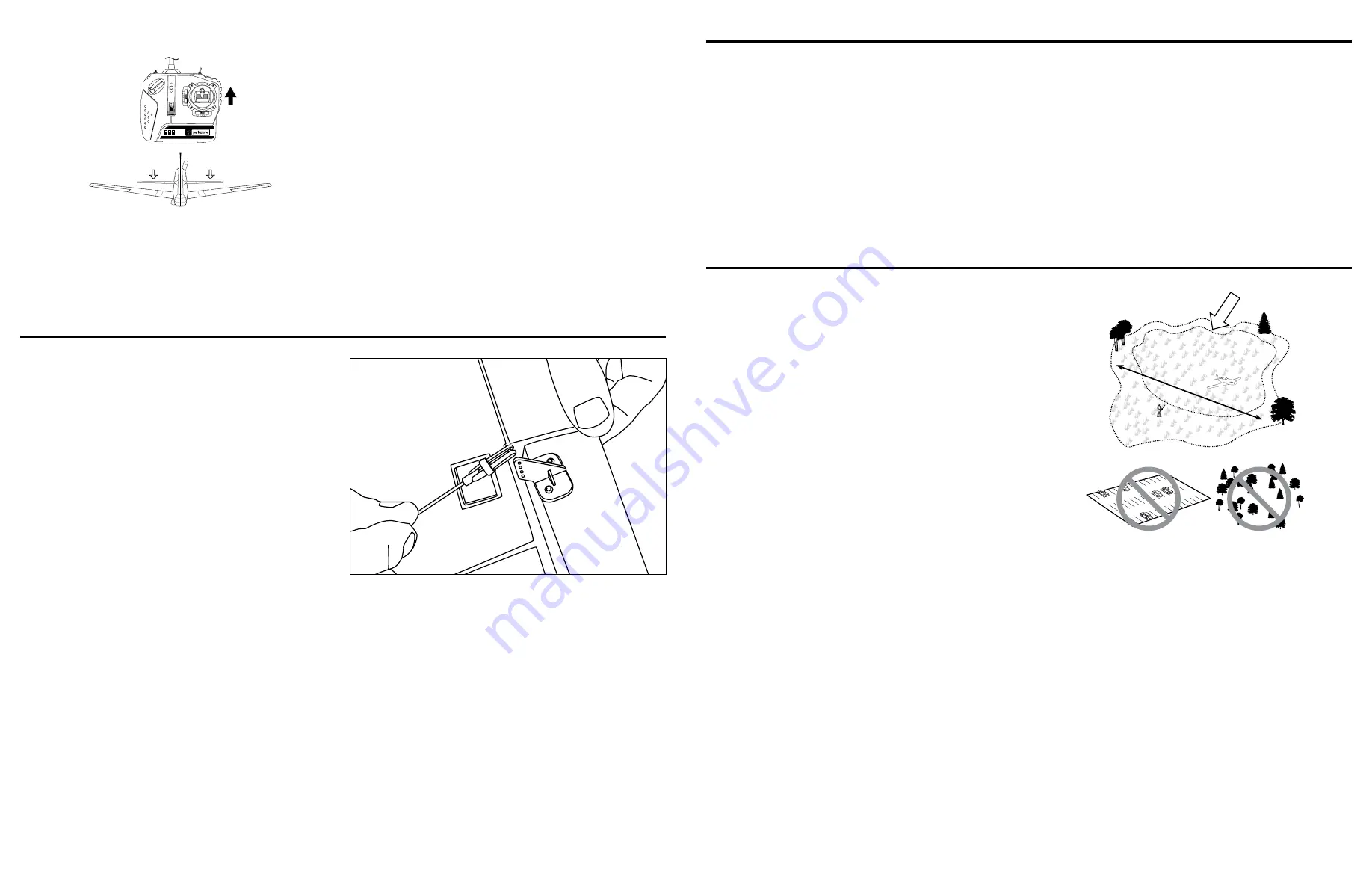 PARKZONE RTF P-51 MUSTANG BL Instruction Manual Download Page 6