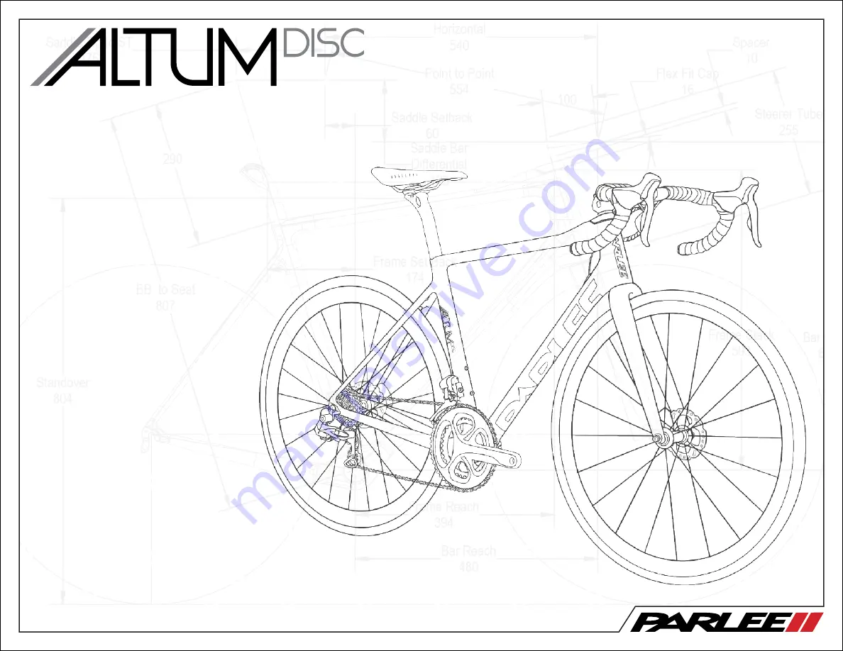 PARLEE ALTUM DISC Cabling Manual Download Page 1