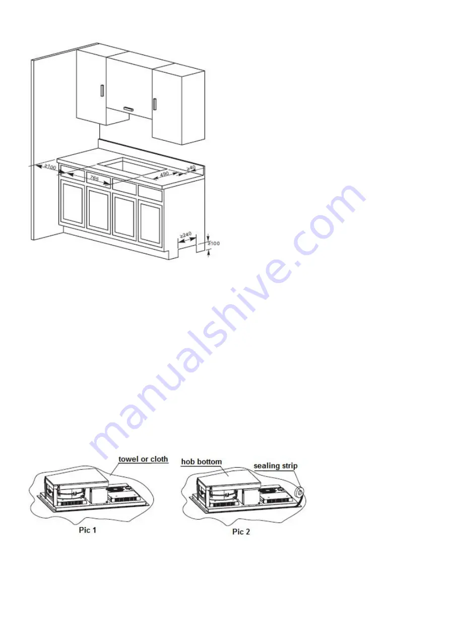 Parmco DDC800BI Installation And Operating Instructions Manual Download Page 12