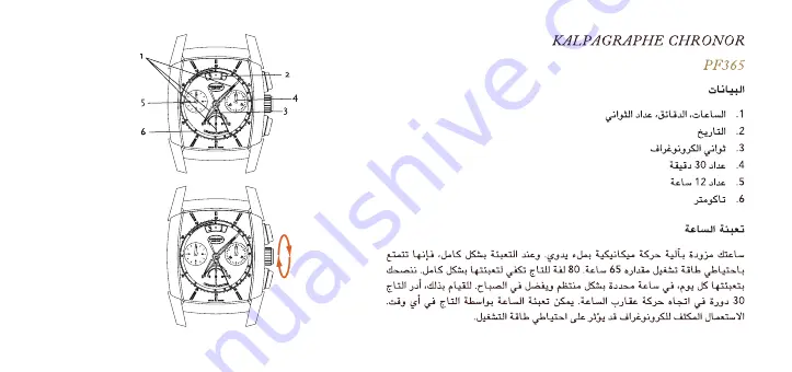 Parmigiani Fleurier KALPAGRAPHE CHRONOR Manual Download Page 150