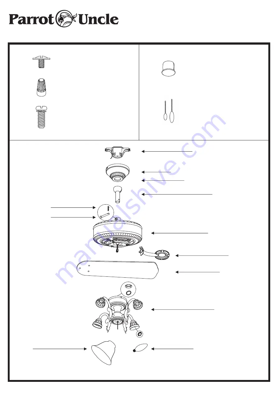 Parrot Uncle BBEL2101ORB Use And Care Manual Download Page 4