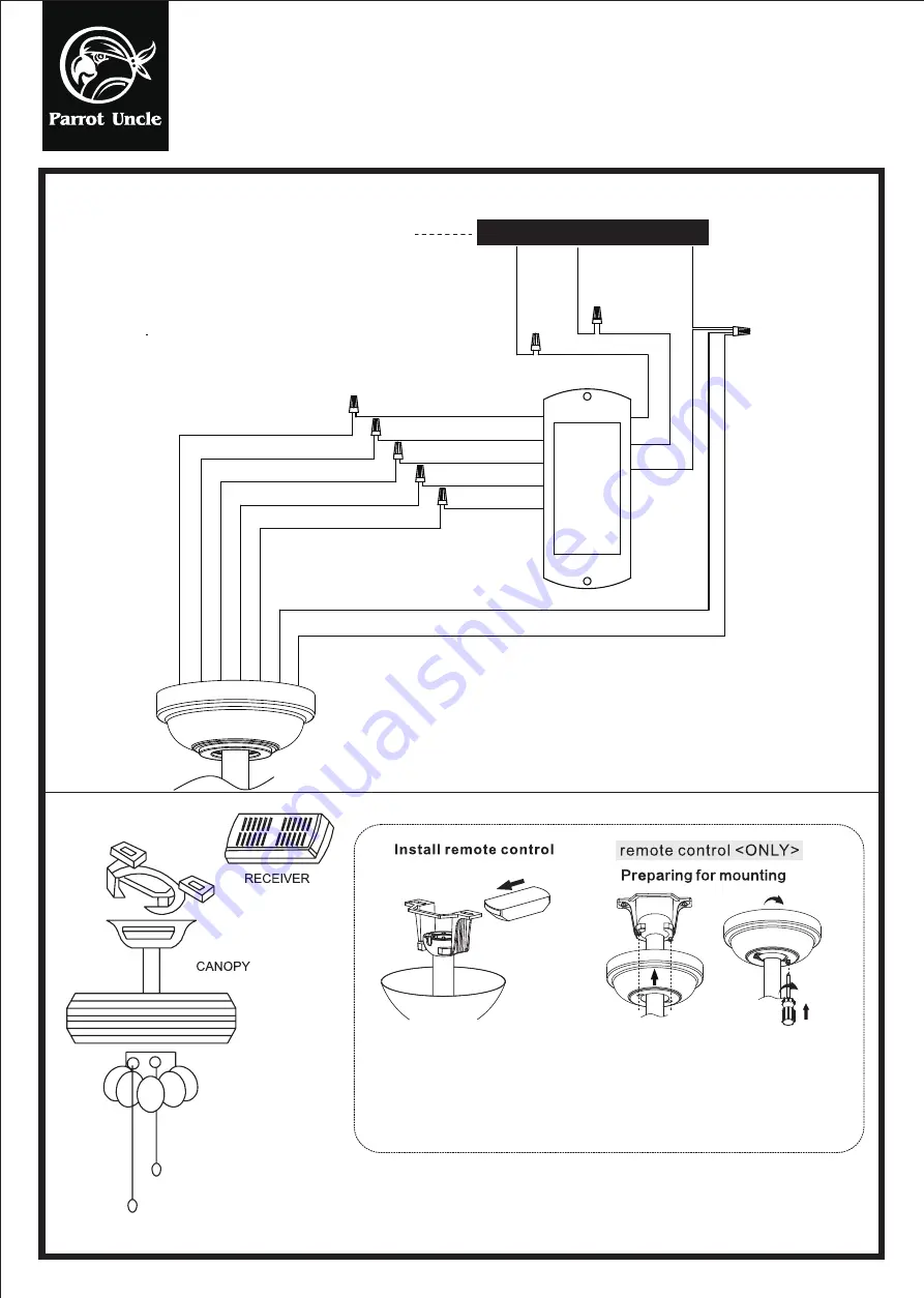 Parrot Uncle BBLDA158A Installation & Operating Instructions Manual Download Page 6