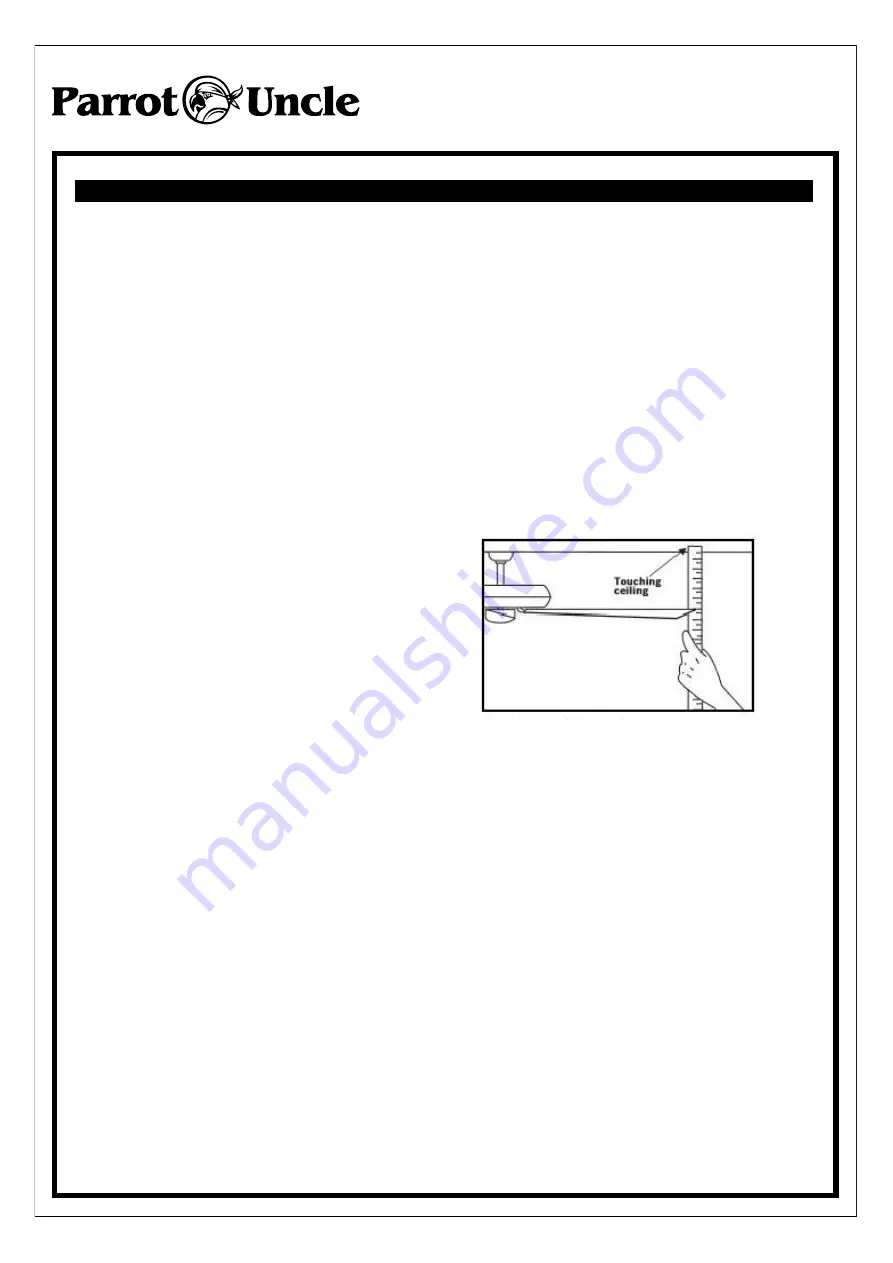 Parrot Uncle F6215 Installation & Operating Instructions Download Page 4