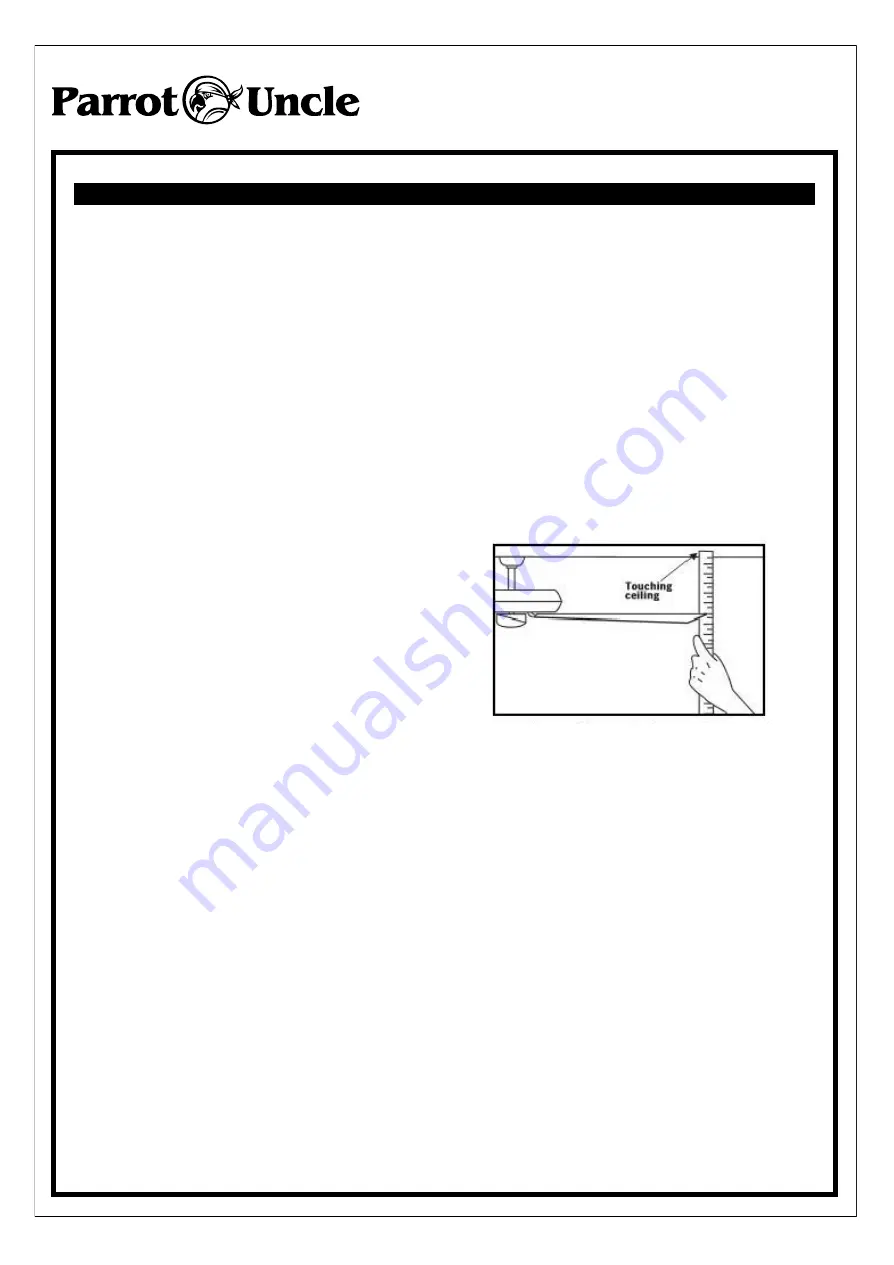 Parrot Uncle F6222 Installation & Operating Instructions Download Page 4