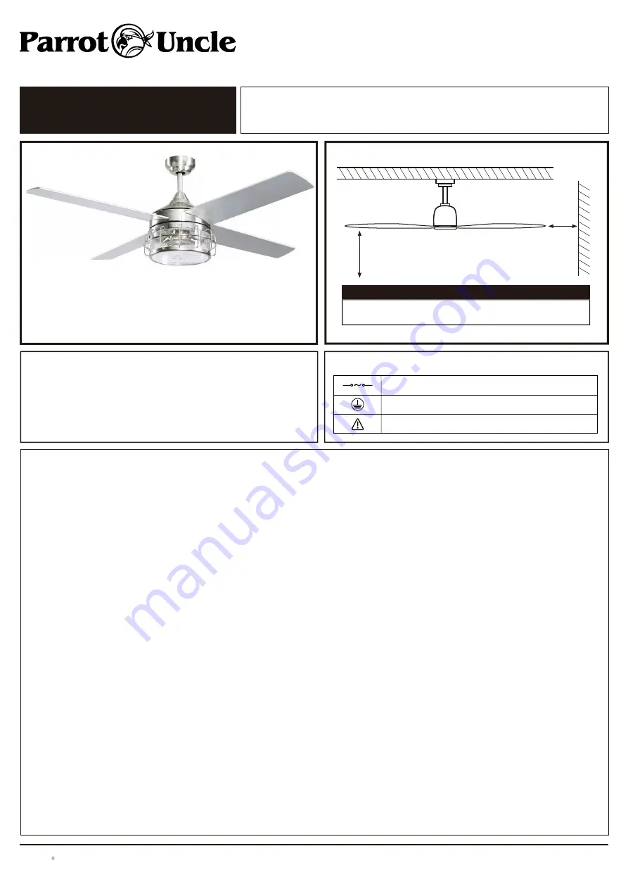 Parrot Uncle F6225 Скачать руководство пользователя страница 1