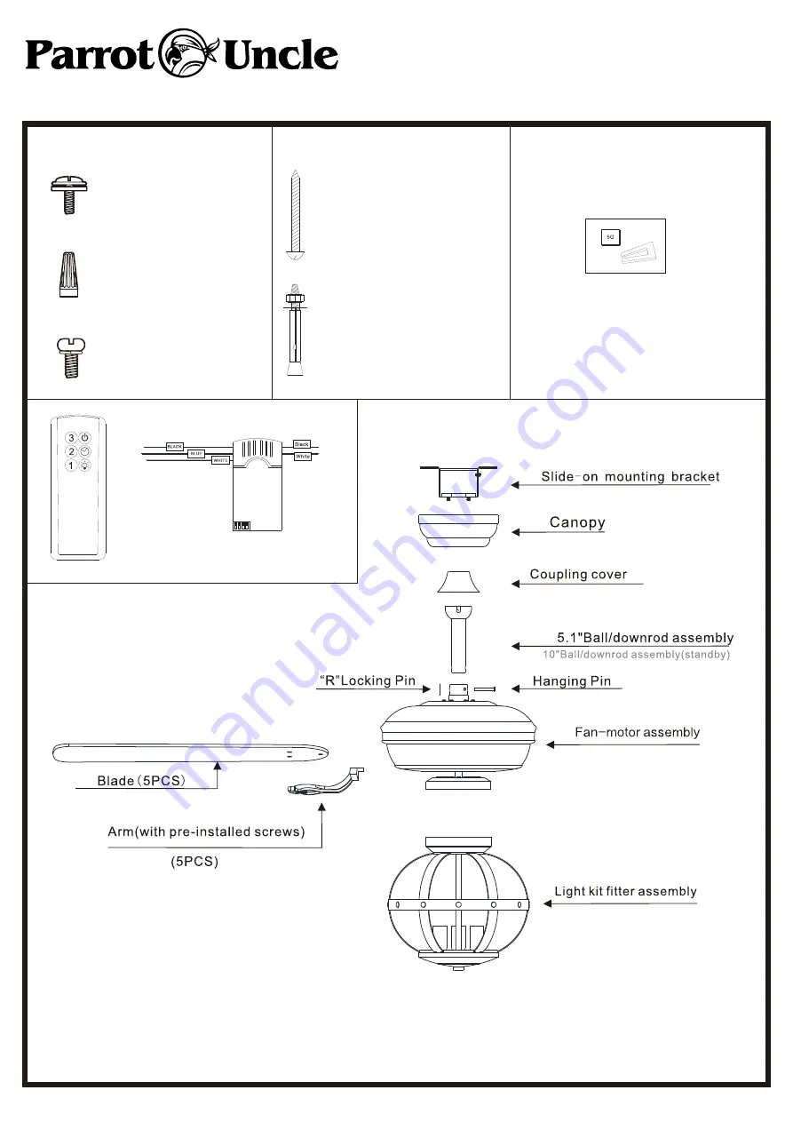 Parrot Uncle F6238110 Скачать руководство пользователя страница 2