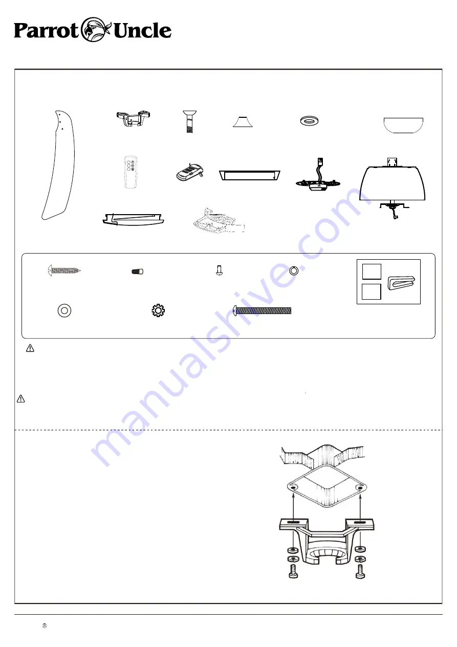 Parrot Uncle F6261110V Owner'S Manual Download Page 2