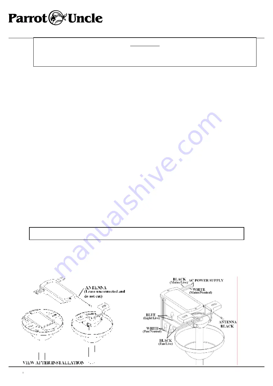 Parrot Uncle F6287 Скачать руководство пользователя страница 6