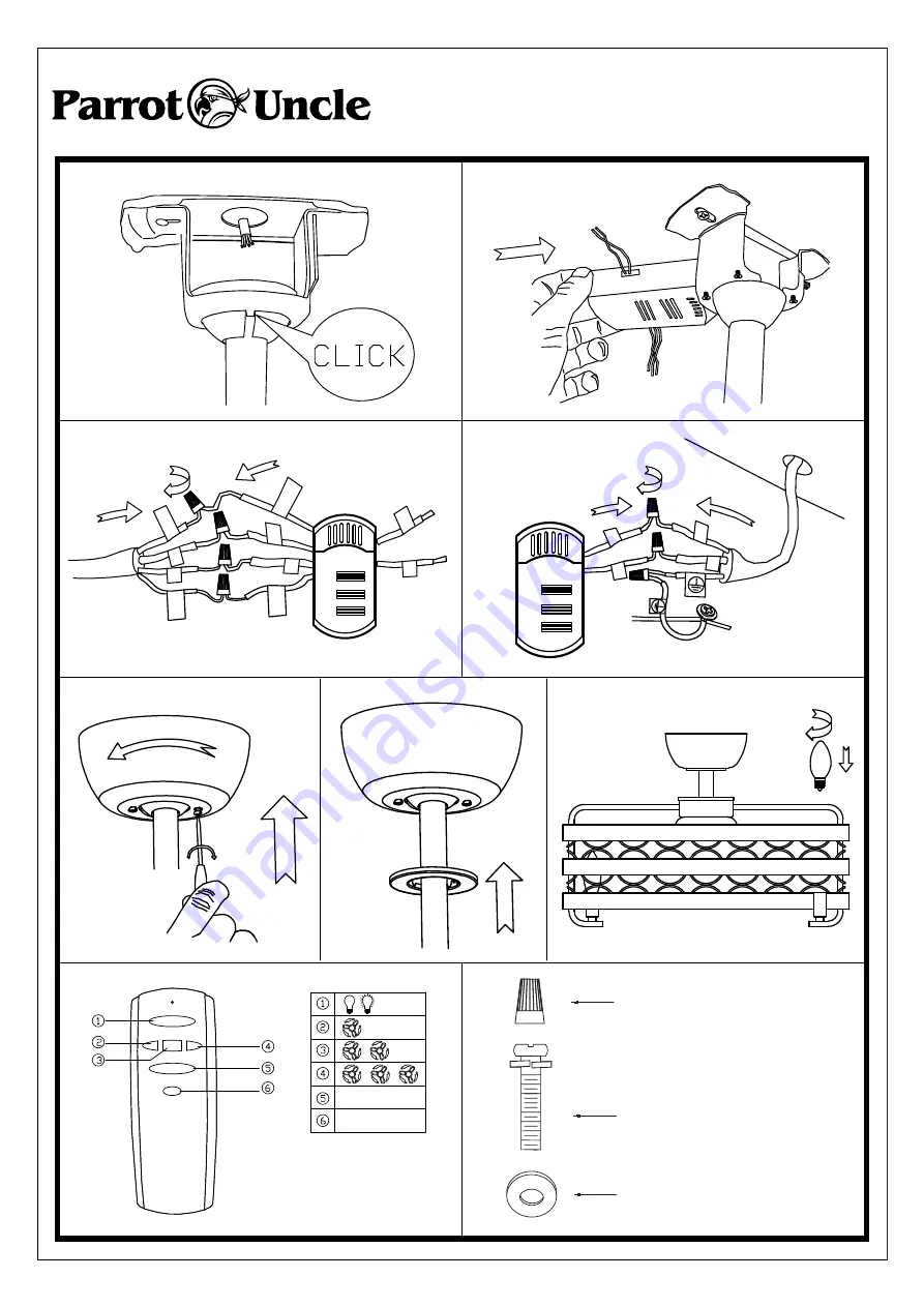 Parrot Uncle F8207 Скачать руководство пользователя страница 3