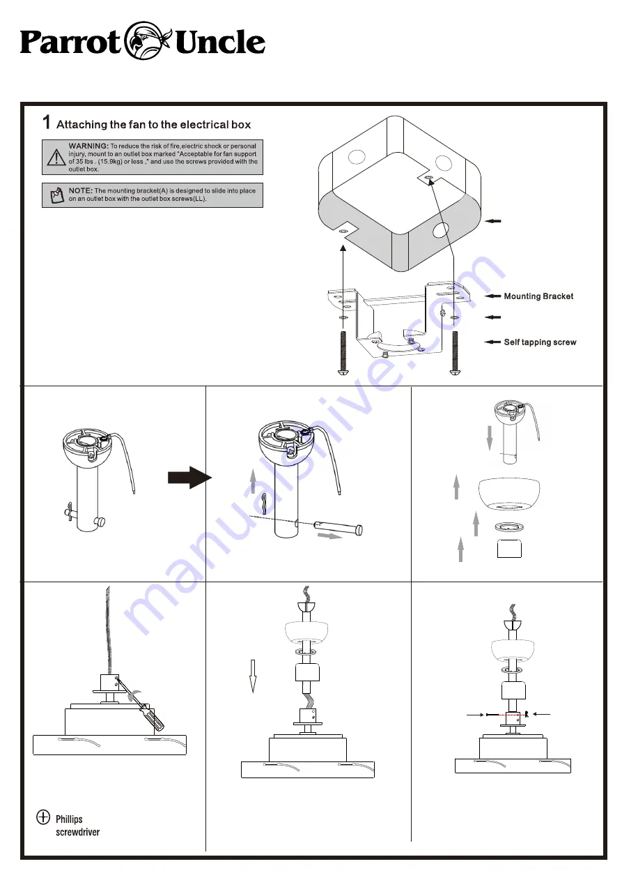 Parrot Uncle F8219110V Скачать руководство пользователя страница 5