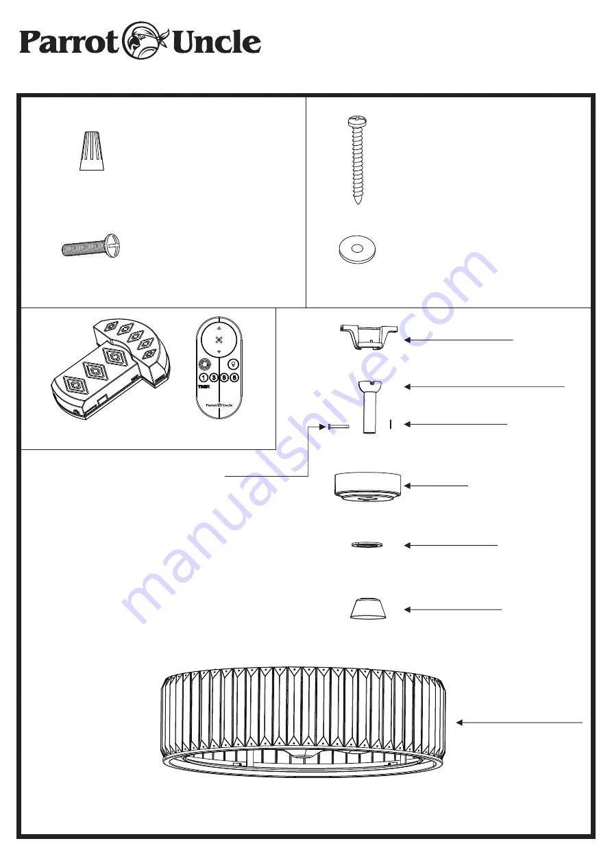 Parrot Uncle F8225110V Use And Care Manual Download Page 4