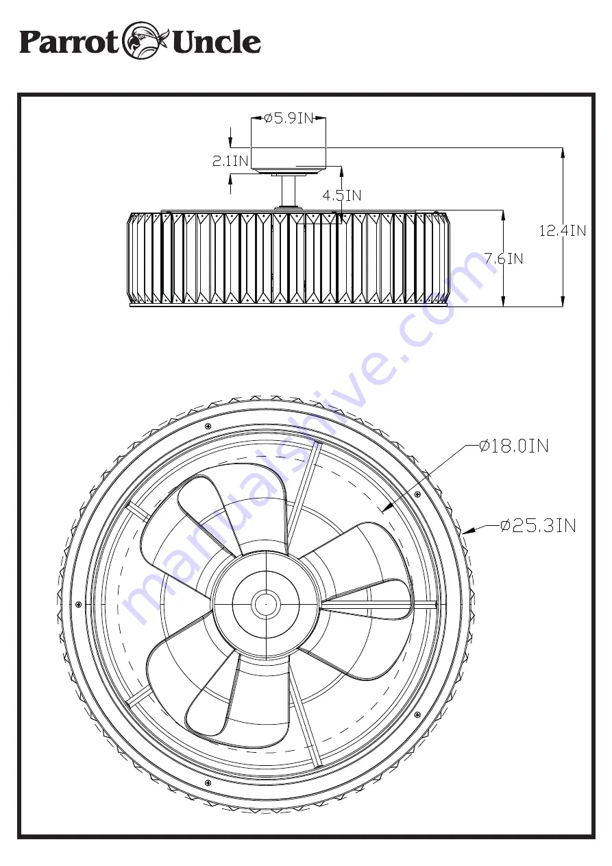 Parrot Uncle F8225110V Use And Care Manual Download Page 9