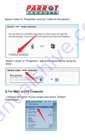 Parrot IS1003 User Manual Download Page 6