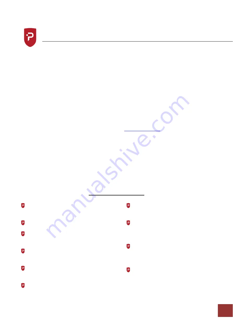 PARRY CAS Product Instructions Download Page 14