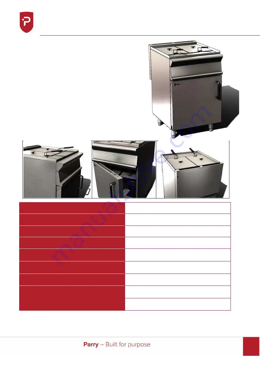 PARRY GDF Instruction Manual Download Page 4