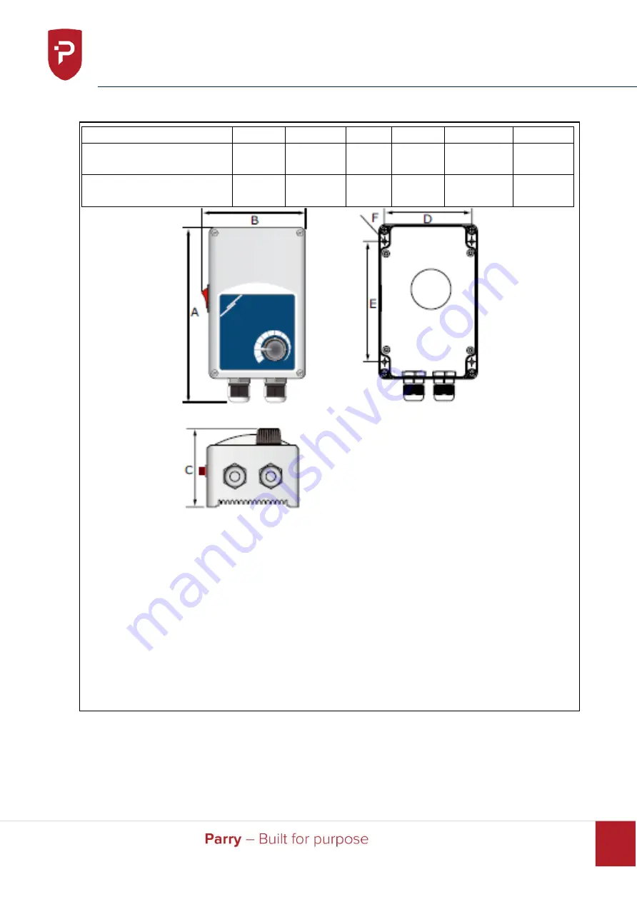 PARRY General Series Instruction Manual Download Page 14