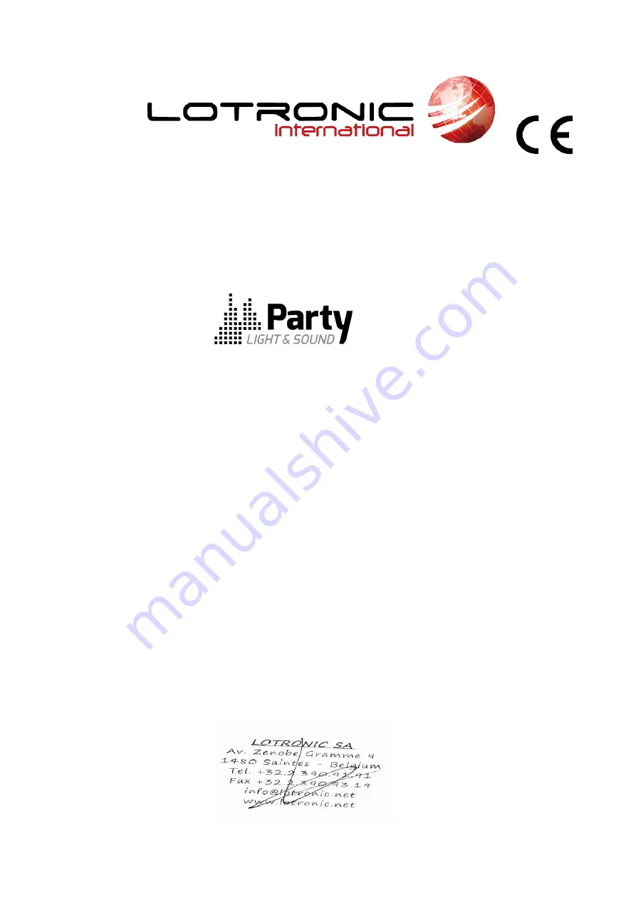 Party Light & Sound 15-6114PLS User Manual Download Page 24