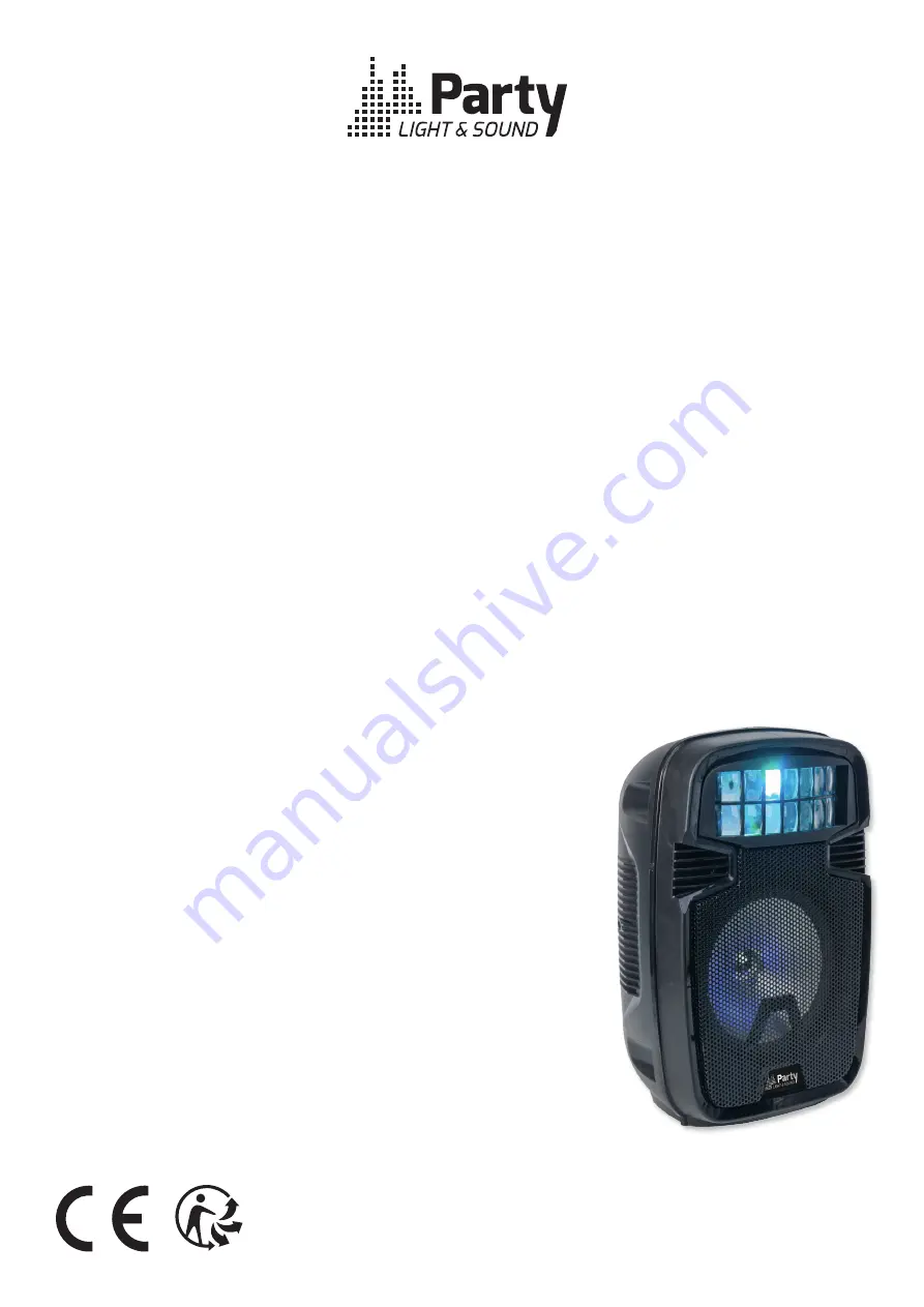 Party Light & Sound 8COMBI User Manual Download Page 1