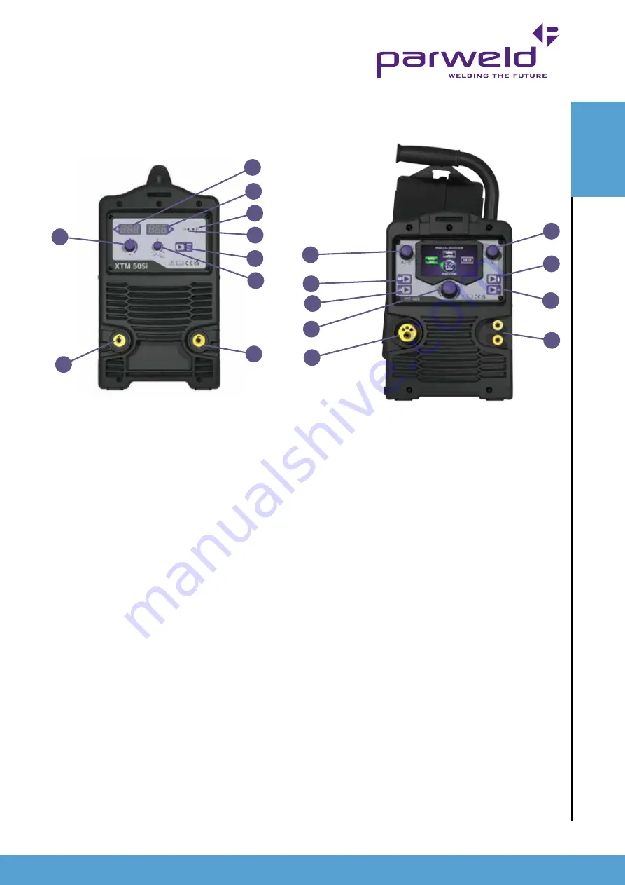 Parweld XTM 405i Operator'S Manual Download Page 7