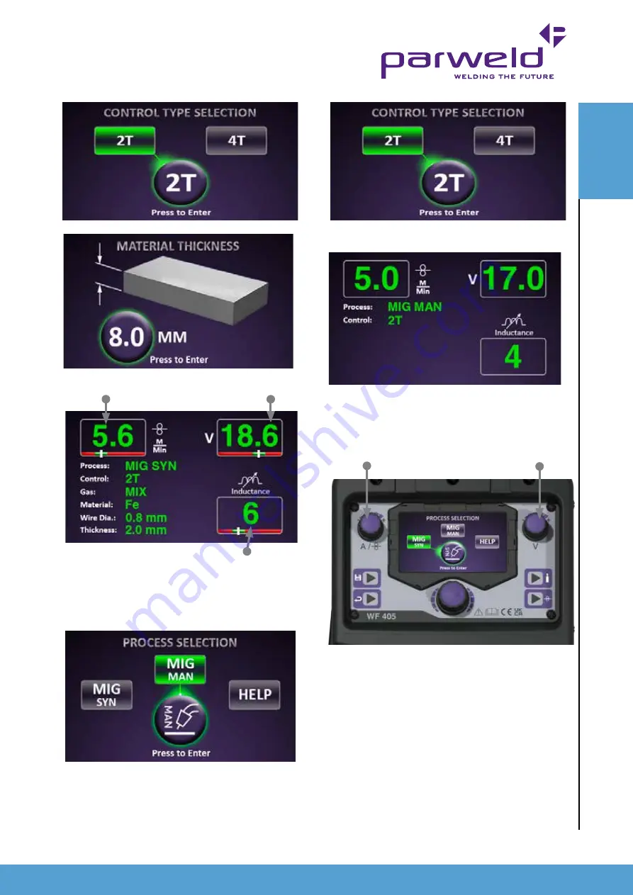 Parweld XTM 405i Operator'S Manual Download Page 11