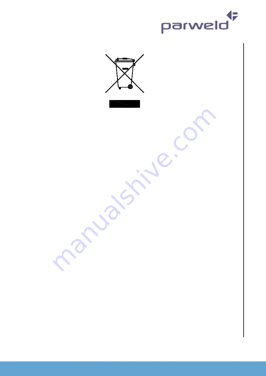 Parweld XTM252i Owner'S Manual Download Page 19