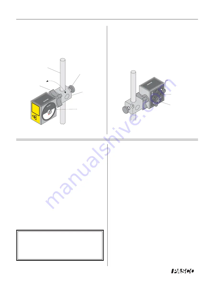 PASCO OS-8526A Instruction Sheet Download Page 2