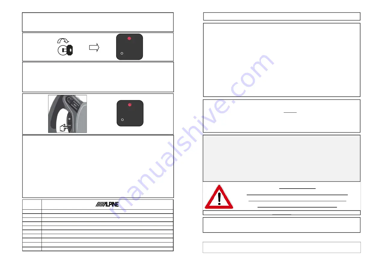 Paser UNICOM CF0012UNAL21 Installation Manual Download Page 1