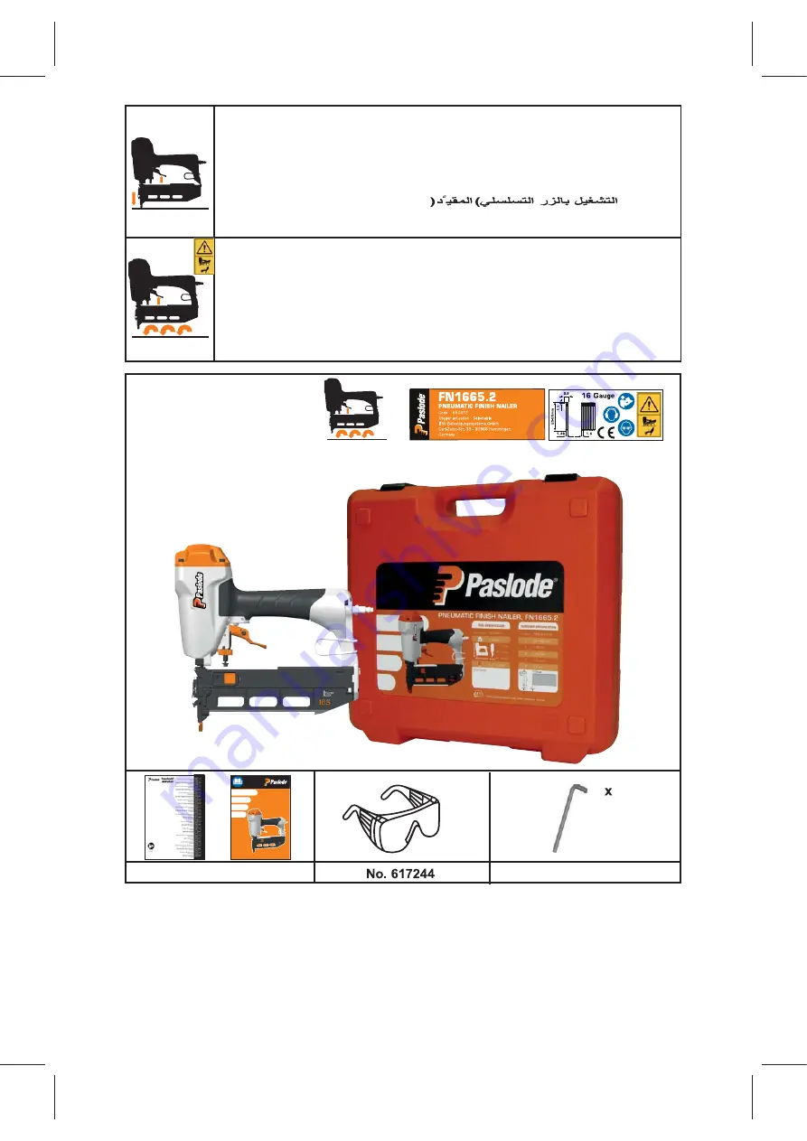 Paslode FN1665.2 Manual Download Page 3