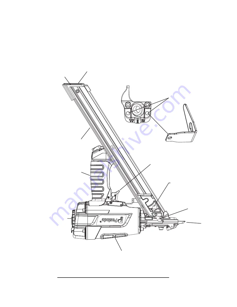 Paslode Positive Placement PF150S-PP Operating Manual And Schematic Download Page 24