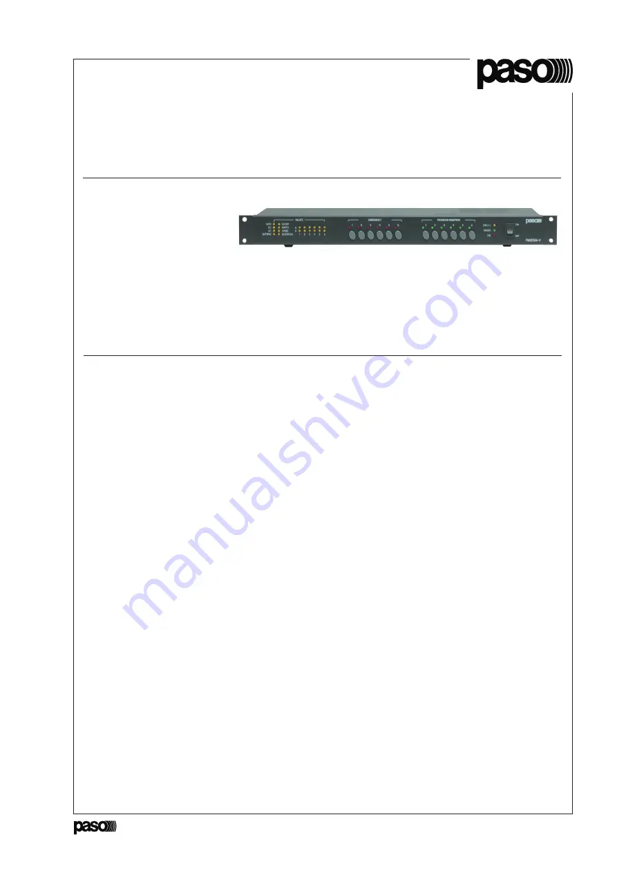 Paso PMS2006-V Скачать руководство пользователя страница 1