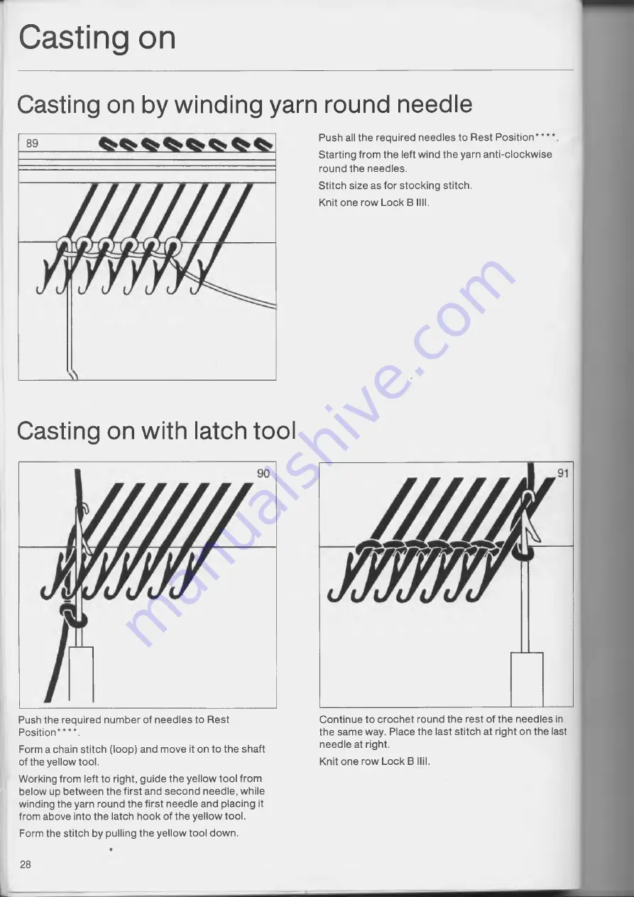 Passap SwissKnitter Selectomat Manual Download Page 30