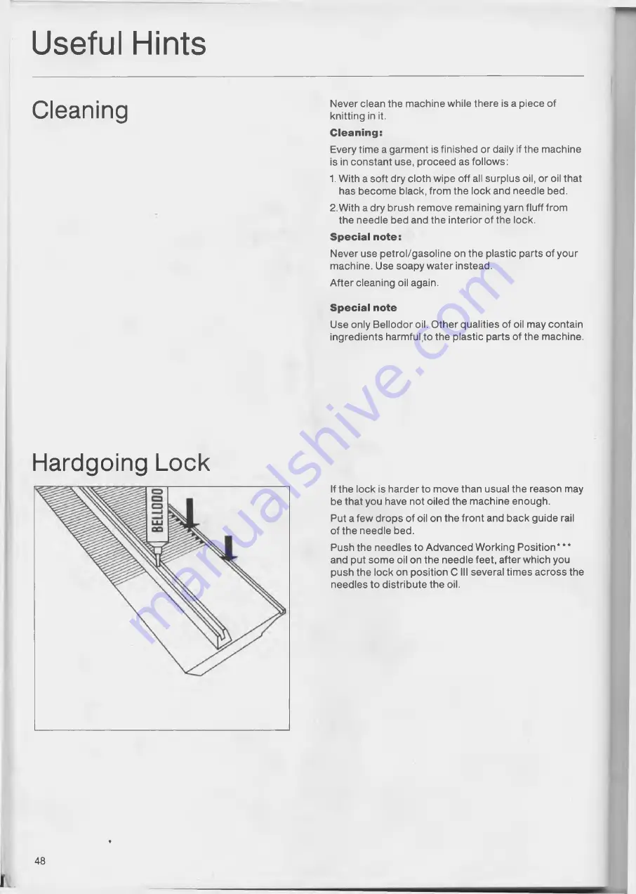 Passap SwissKnitter Selectomat Manual Download Page 51