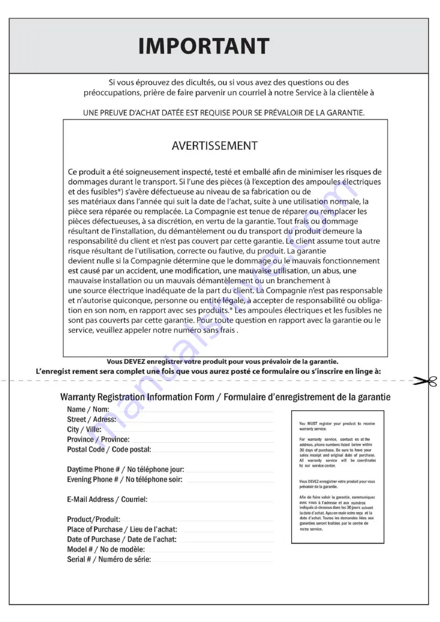 Patioflare PF-BB263 Assembly Instructions Manual Download Page 6