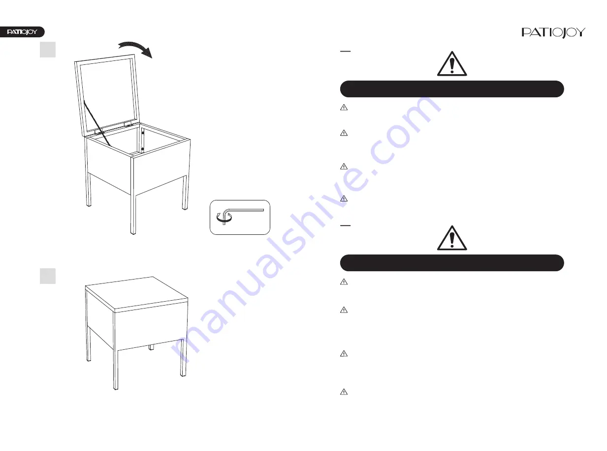 PATIOJOY HW63757 Manual Download Page 7