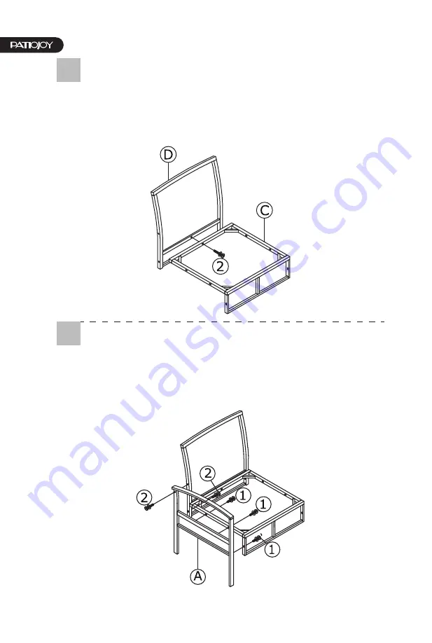 PATIOJOY HW68938 Manual Download Page 6