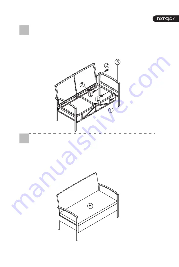 PATIOJOY HW68938 Manual Download Page 9