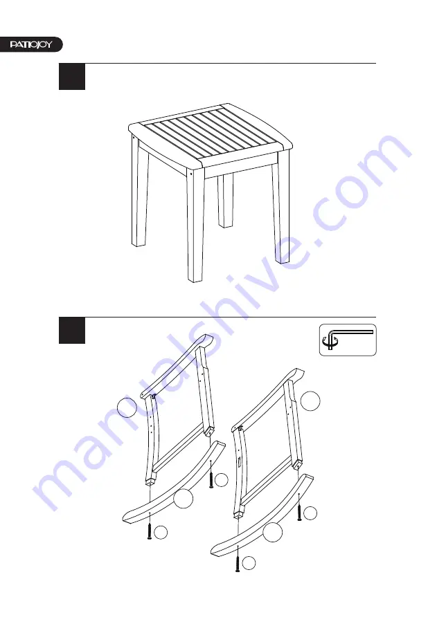 PATIOJOY HW70454 Manual Download Page 6