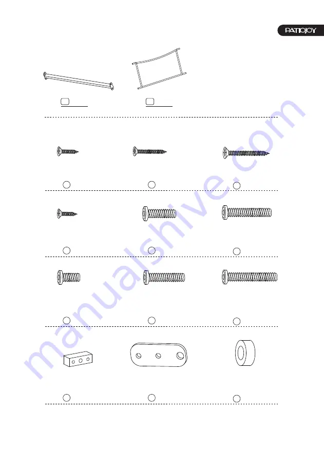 PATIOJOY HW70632 Скачать руководство пользователя страница 5