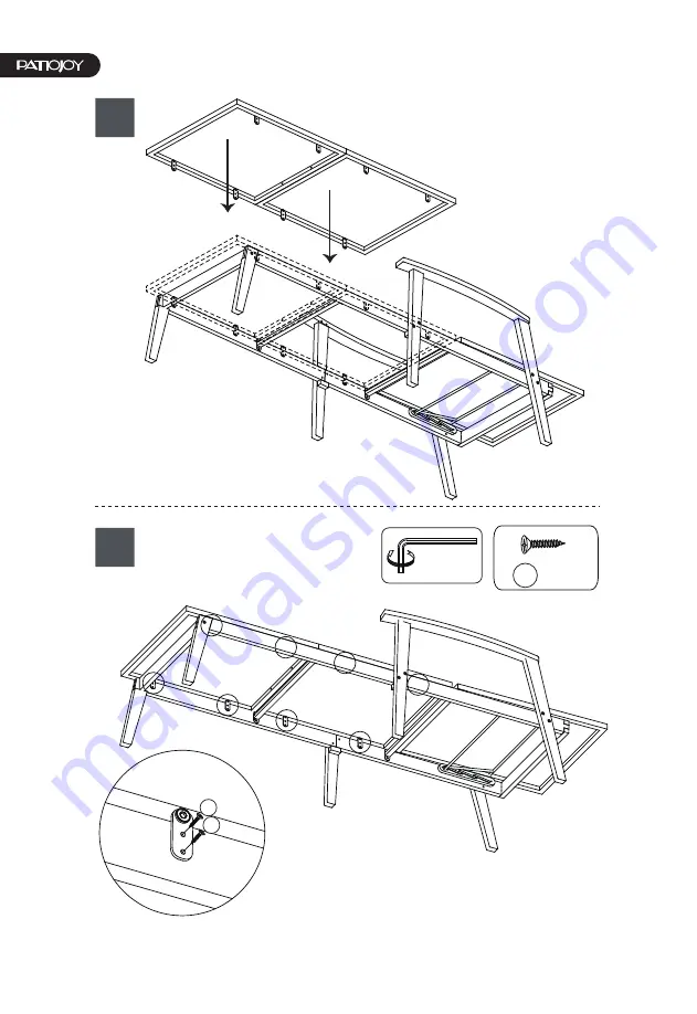 PATIOJOY HW70632 Manual Download Page 12