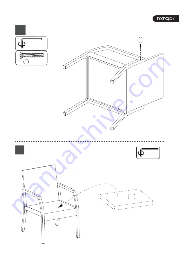 PATIOJOY HW70830-4 Скачать руководство пользователя страница 7