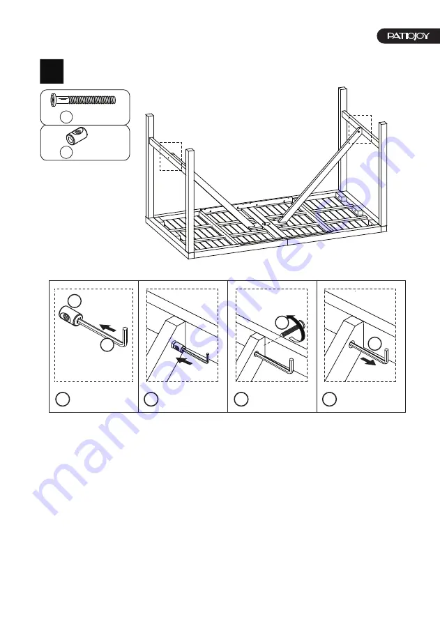 PATIOJOY HW70895 Manual Download Page 7