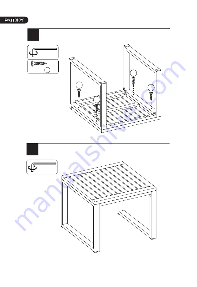 PATIOJOY HW70979 Manual Download Page 6