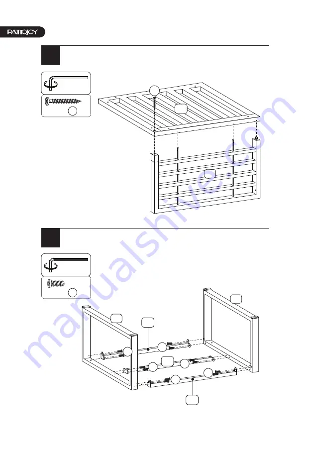 PATIOJOY HW70982 Manual Download Page 14