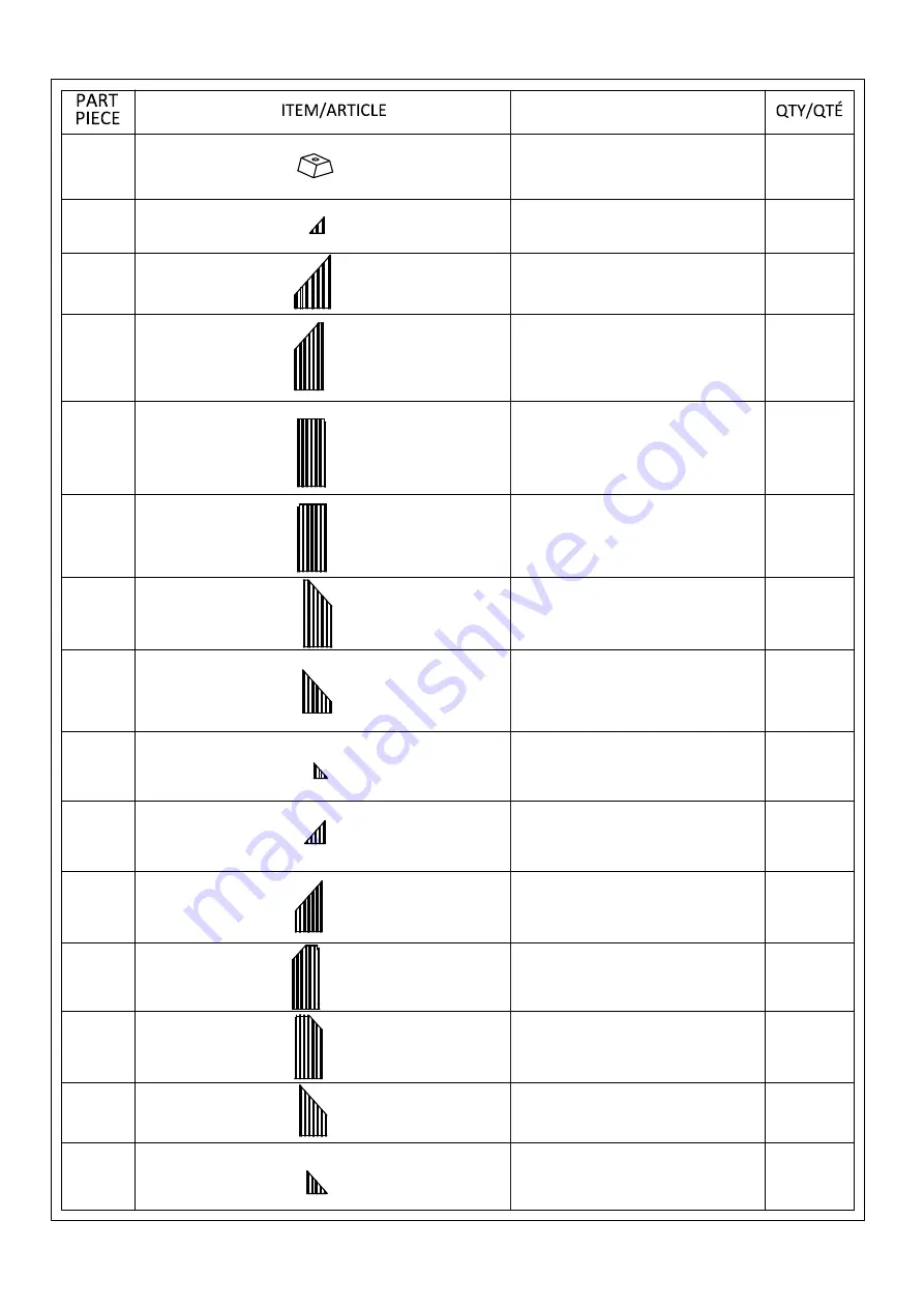 PatioTree Portofino Assembly Manual Download Page 5