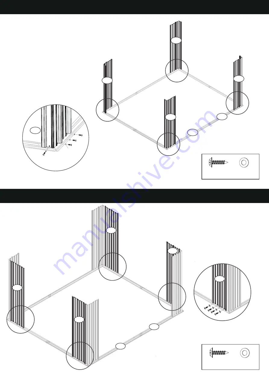 Patiowell T-PS22-0096 Assembly Instructions Manual Download Page 13