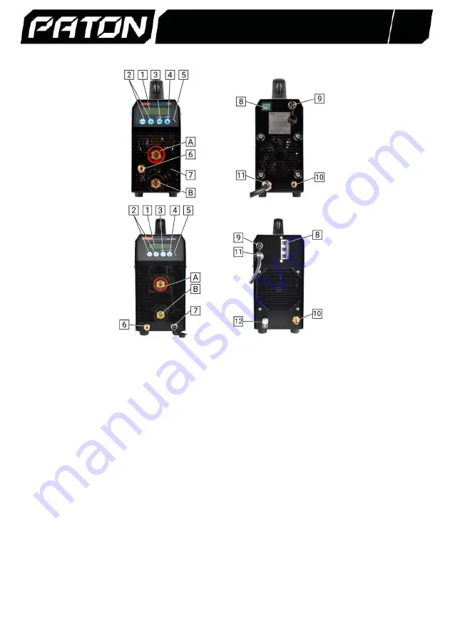 Paton STANDARDTIG-160 User Manual Download Page 8