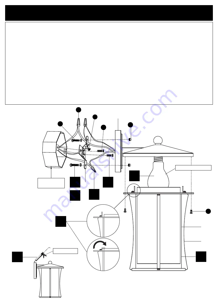 Patriot Lighting Leonia-LG-BK Installation Manual Download Page 5