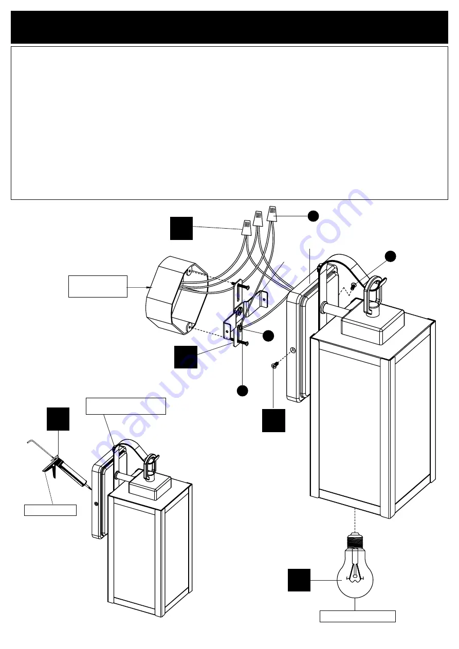 Patriot Lighting Reanne-WL BK Скачать руководство пользователя страница 5